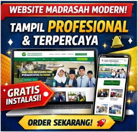 Website Sekolah/Madrasah Premium